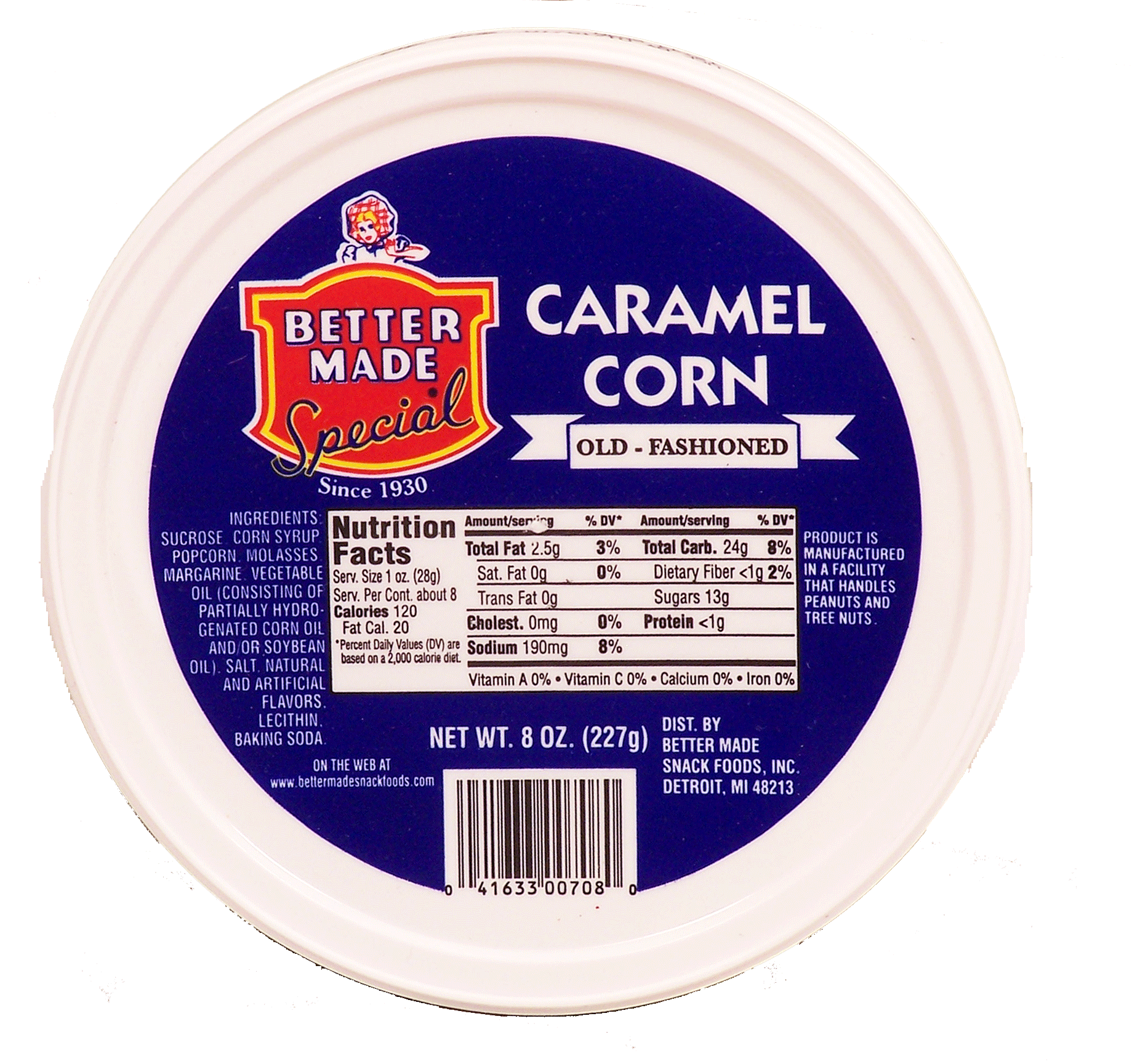 Better Made  caramel corn, popped Full-Size Picture